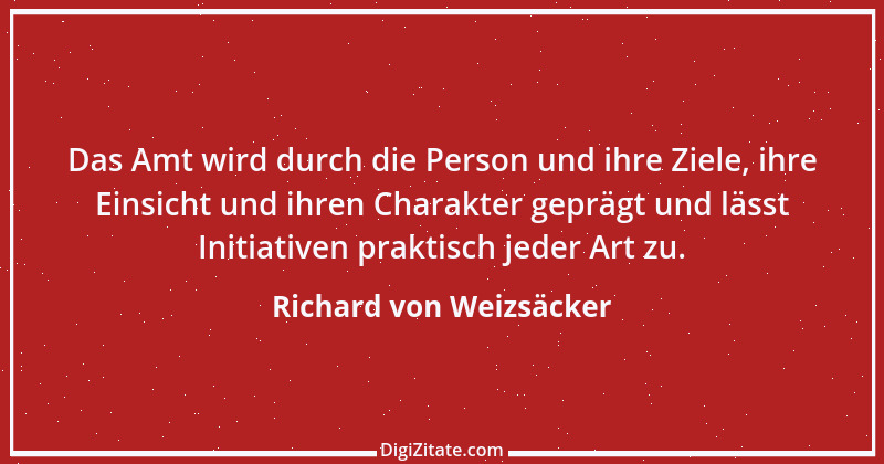 Zitat von Richard von Weizsäcker 112