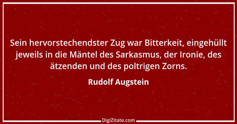 Zitat von Rudolf Augstein 43