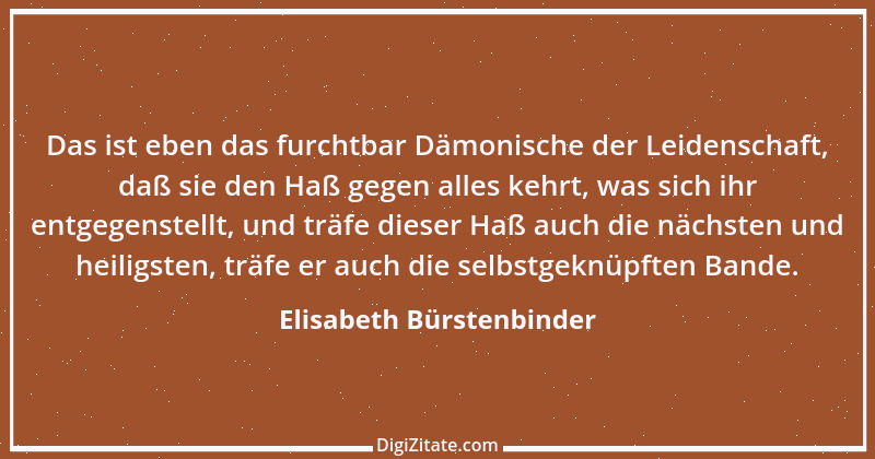 Zitat von Elisabeth Bürstenbinder 3