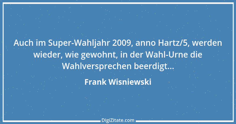 Zitat von Frank Wisniewski 10