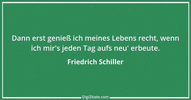 Zitat von Friedrich Schiller 1940