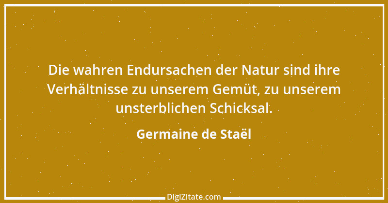 Zitat von Germaine de Staël 54