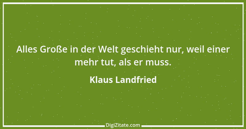 Zitat von Klaus Landfried 2