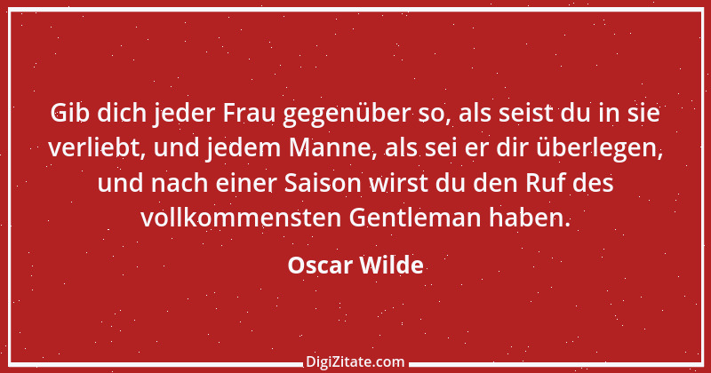 Zitat von Oscar Wilde 329