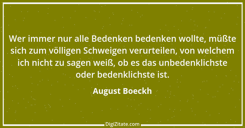 Zitat von August Boeckh 15