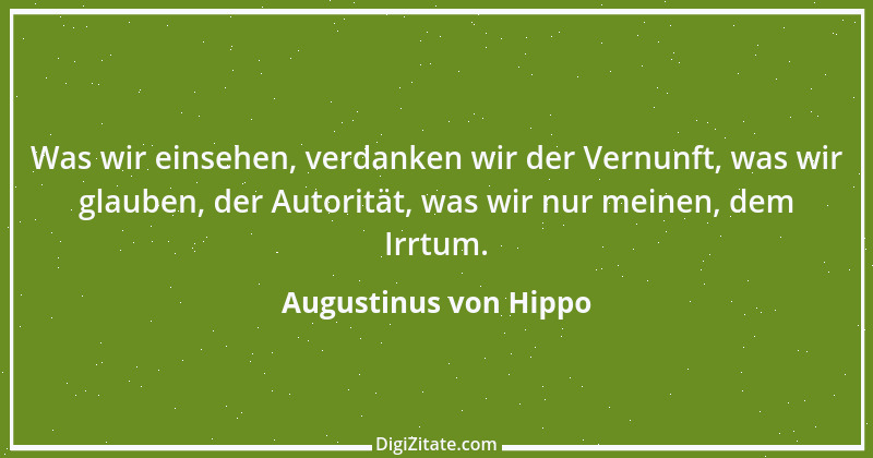 Zitat von Augustinus von Hippo 98