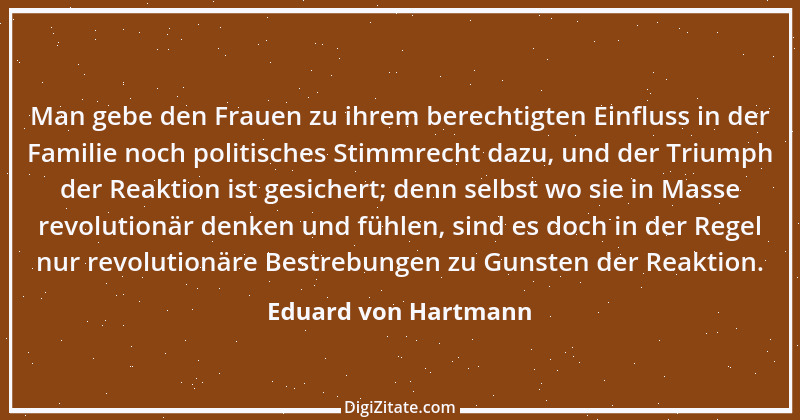 Zitat von Eduard von Hartmann 11