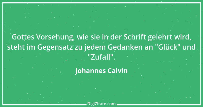 Zitat von Johannes Calvin 6