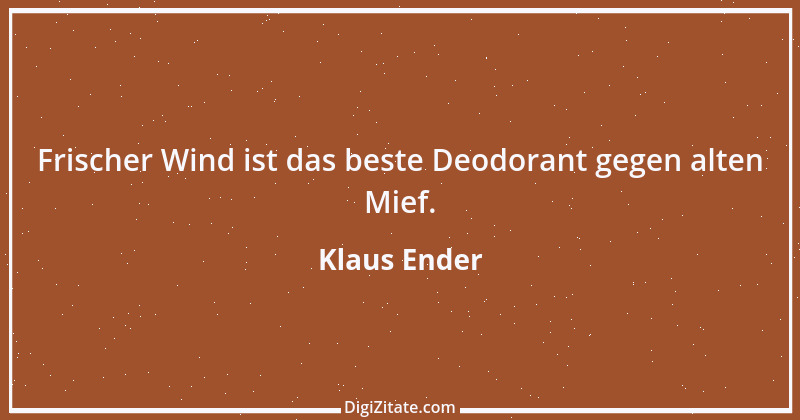 Zitat von Klaus Ender 97