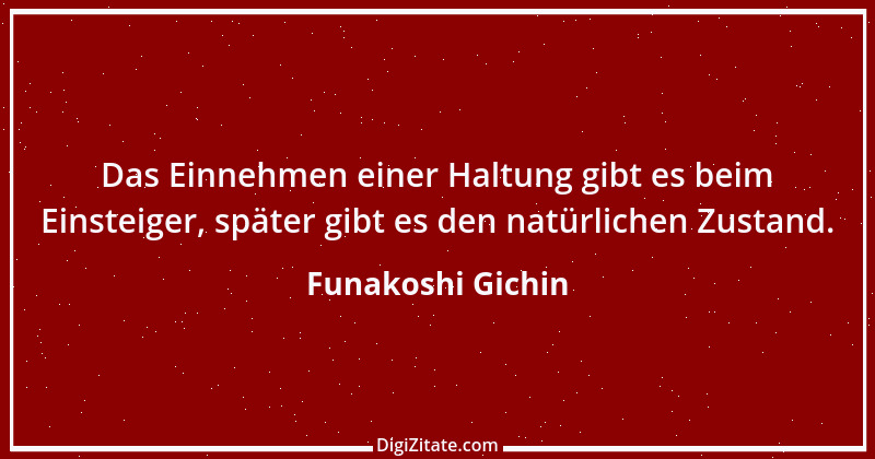 Zitat von Funakoshi Gichin 19