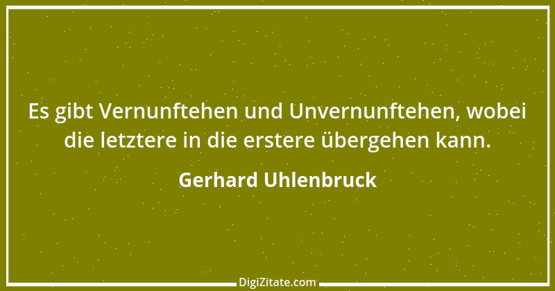 Zitat von Gerhard Uhlenbruck 245