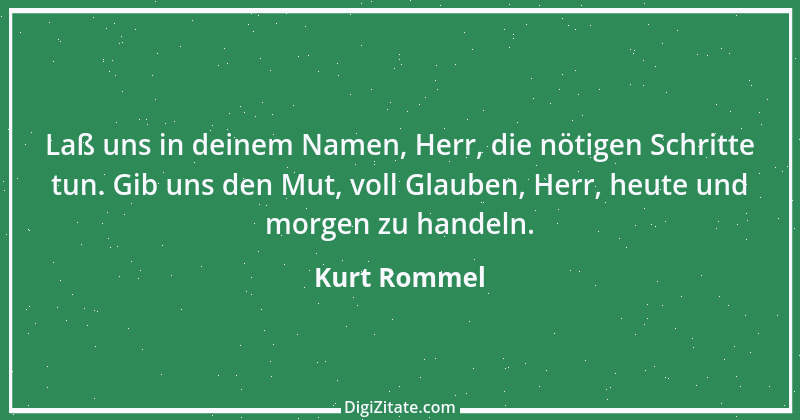 Zitat von Kurt Rommel 4