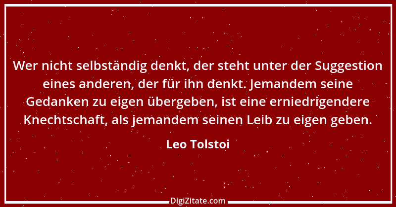 Zitat von Leo Tolstoi 534