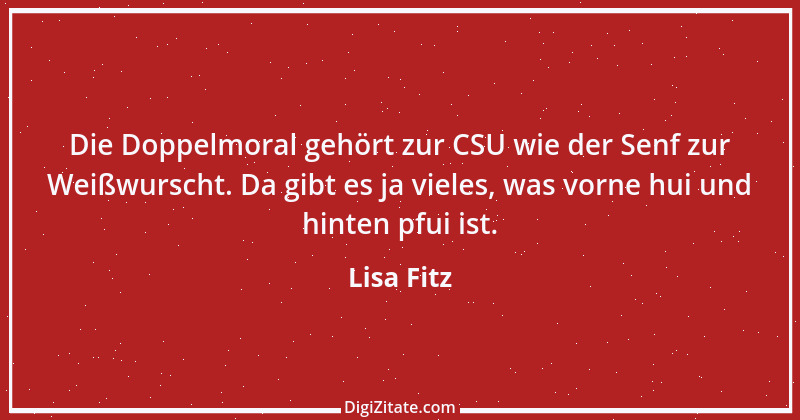 Zitat von Lisa Fitz 7