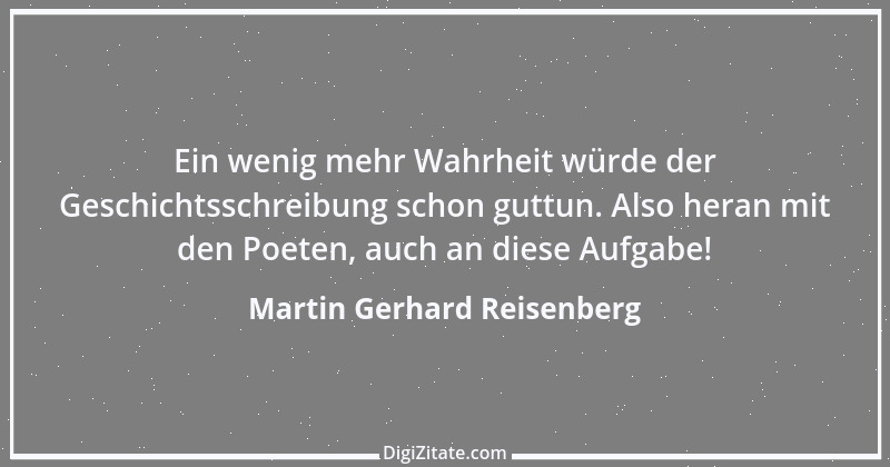 Zitat von Martin Gerhard Reisenberg 2740