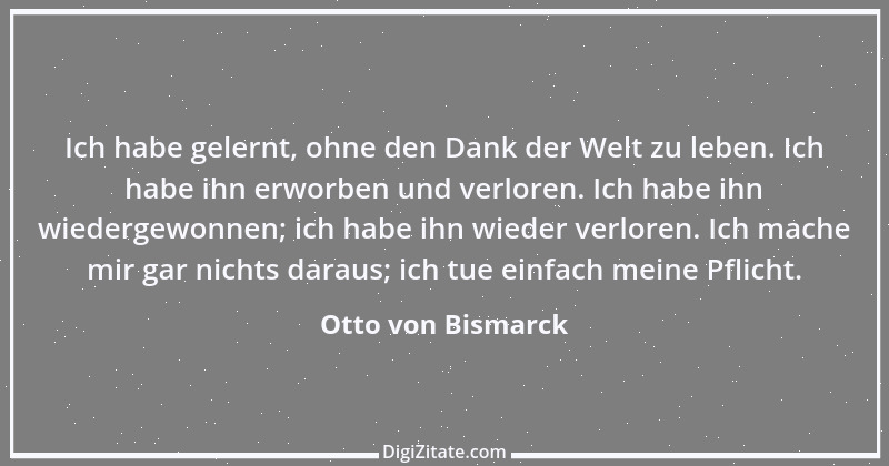 Zitat von Otto von Bismarck 123