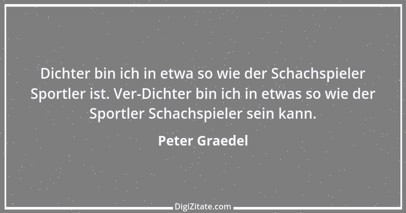 Zitat von Peter Graedel 1