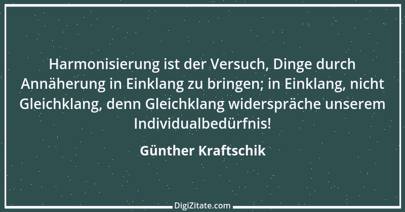 Zitat von Günther Kraftschik 7