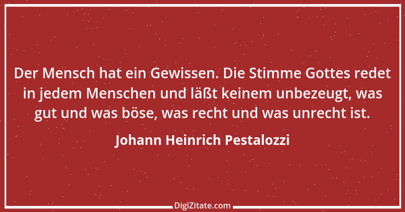 Zitat von Johann Heinrich Pestalozzi 204