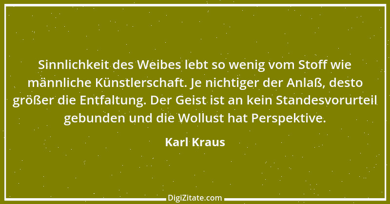 Zitat von Karl Kraus 492