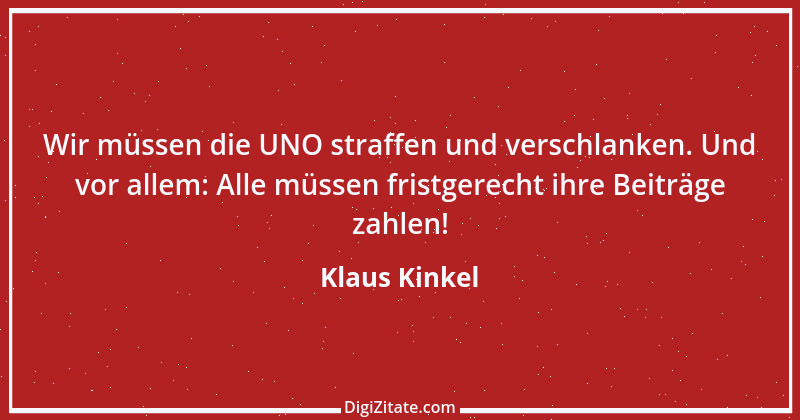 Zitat von Klaus Kinkel 18