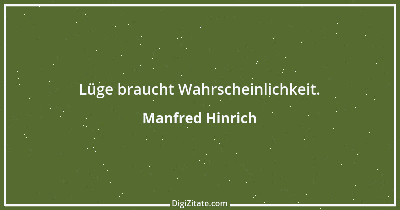 Zitat von Manfred Hinrich 1907