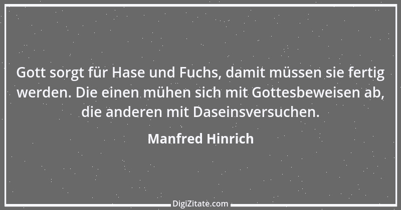 Zitat von Manfred Hinrich 2907