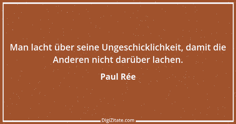 Zitat von Paul Rée 4