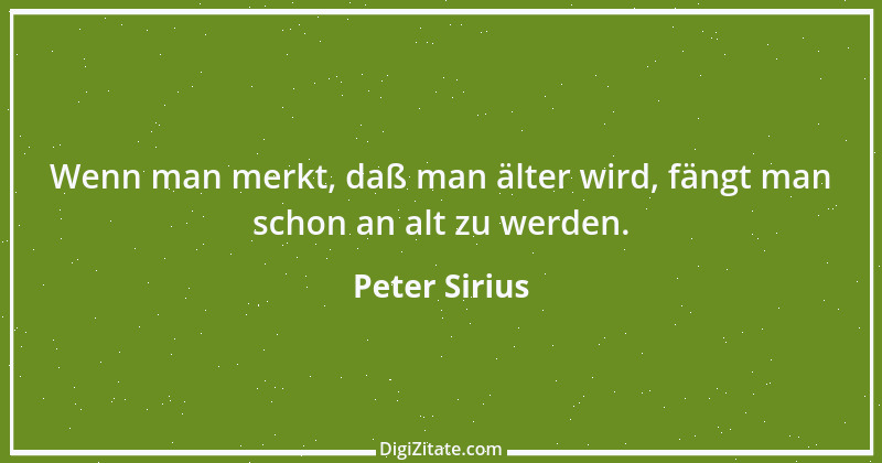 Zitat von Peter Sirius 133