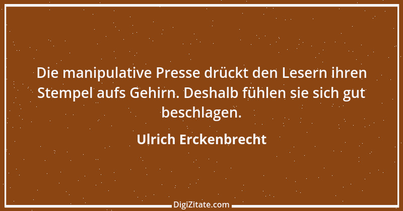 Zitat von Ulrich Erckenbrecht 236