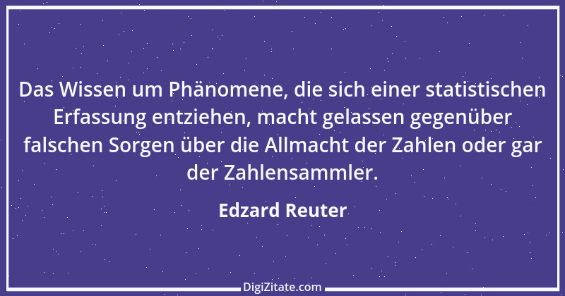 Zitat von Edzard Reuter 4