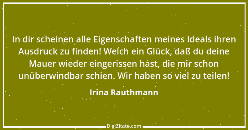 Zitat von Irina Rauthmann 323