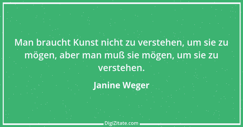 Zitat von Janine Weger 80