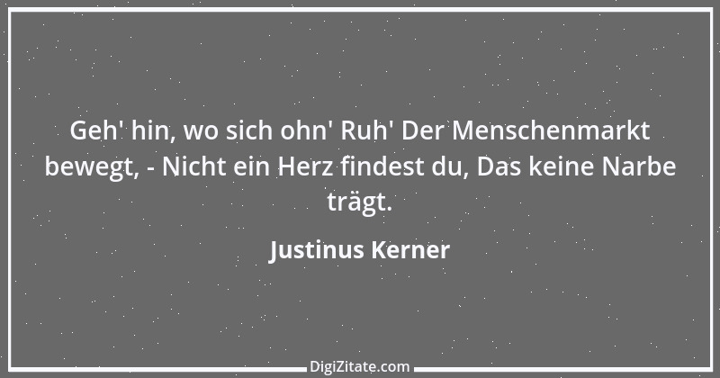 Zitat von Justinus Kerner 5