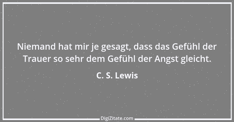 Zitat von C. S. Lewis 22