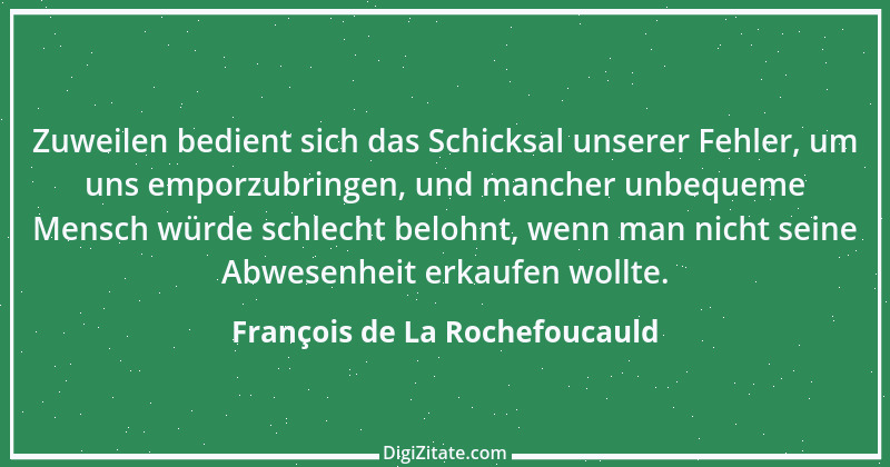 Zitat von François de La Rochefoucauld 339