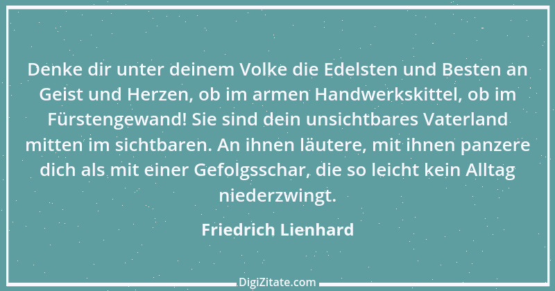 Zitat von Friedrich Lienhard 43