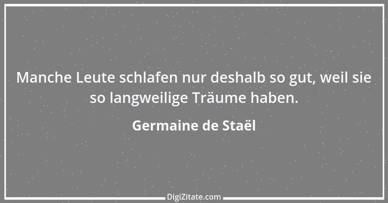 Zitat von Germaine de Staël 57