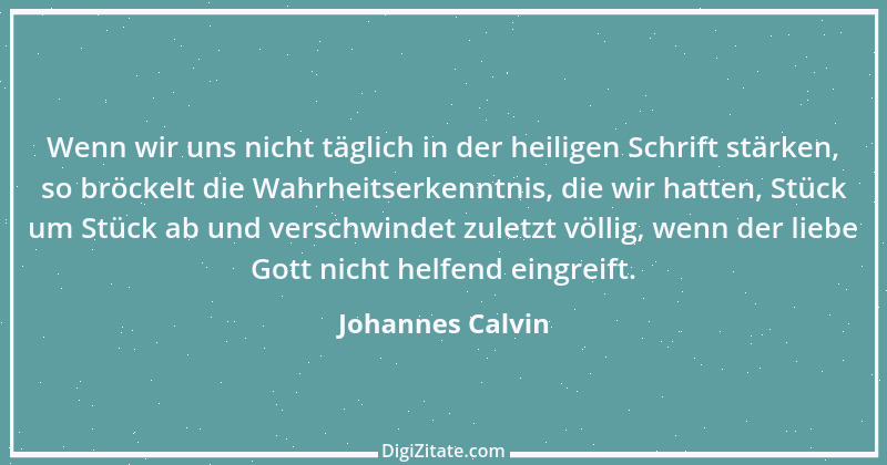 Zitat von Johannes Calvin 8