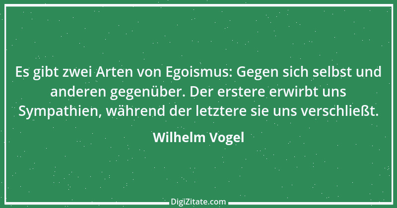 Zitat von Wilhelm Vogel 256