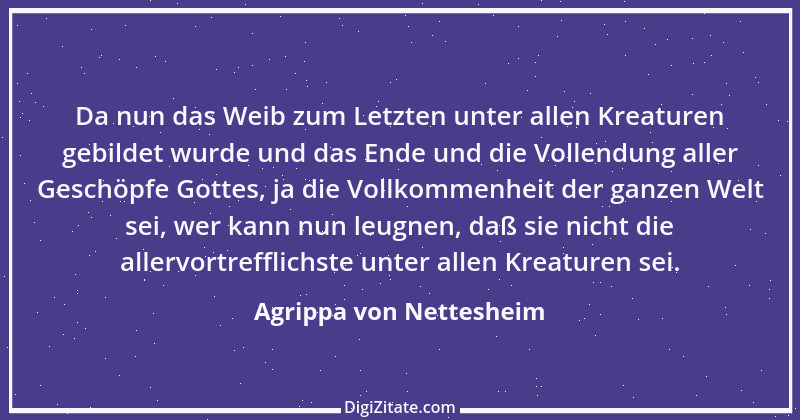 Zitat von Agrippa von Nettesheim 2