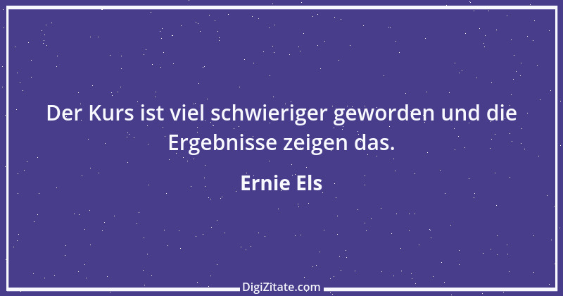 Zitat von Ernie Els 1