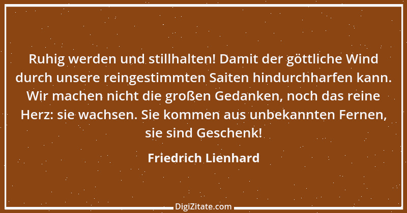 Zitat von Friedrich Lienhard 44