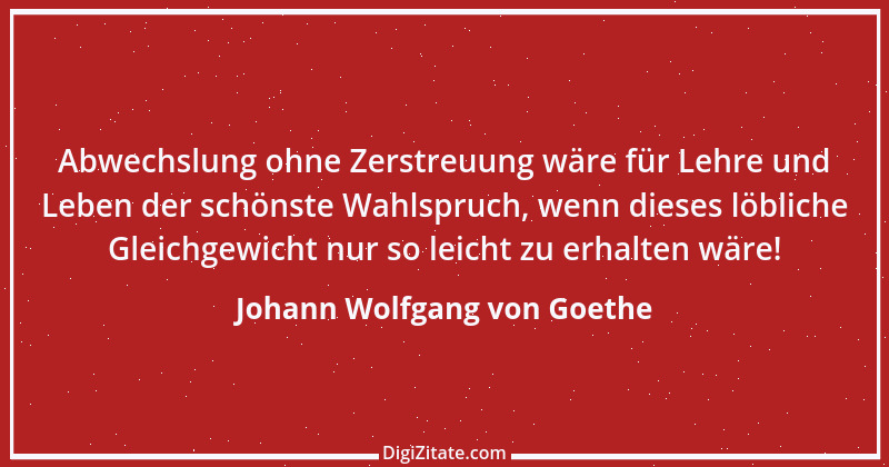 Zitat von Johann Wolfgang von Goethe 1427