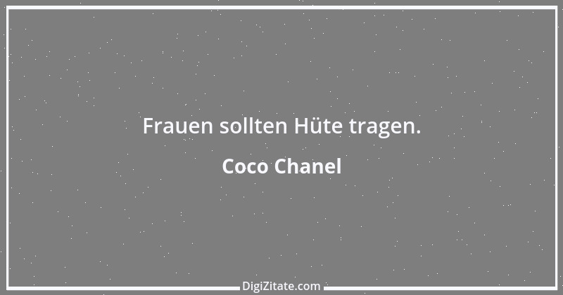 Zitat von Coco Chanel 29