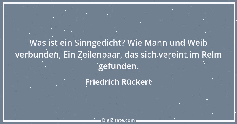 Zitat von Friedrich Rückert 397