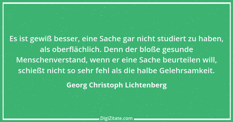 Zitat von Georg Christoph Lichtenberg 160