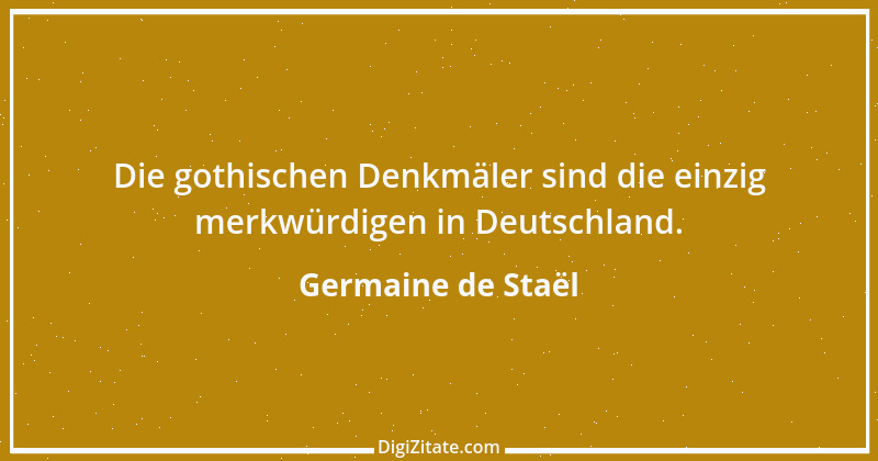 Zitat von Germaine de Staël 59