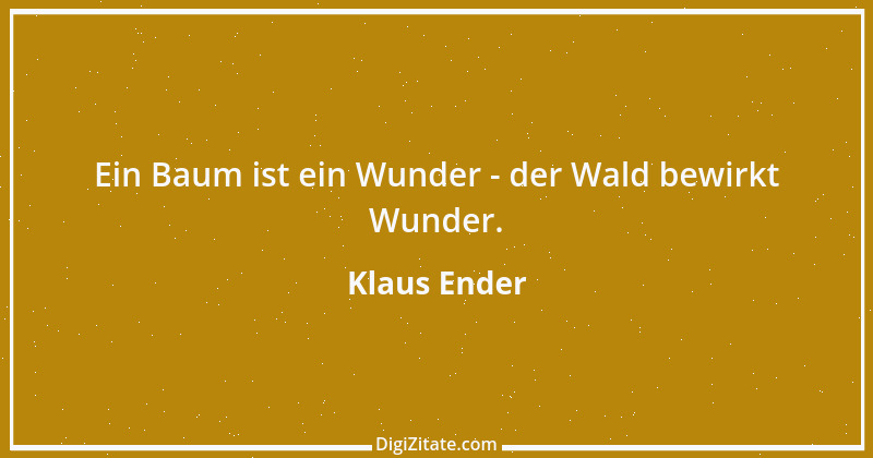 Zitat von Klaus Ender 101