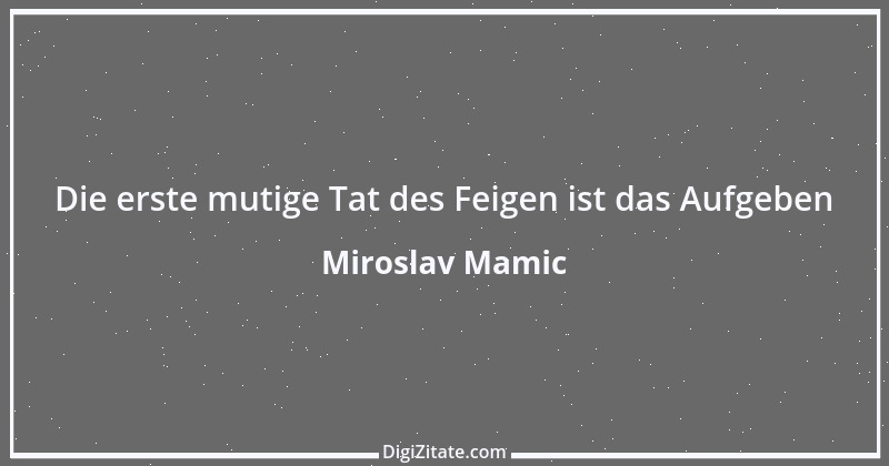 Zitat von Miroslav Mamic 1